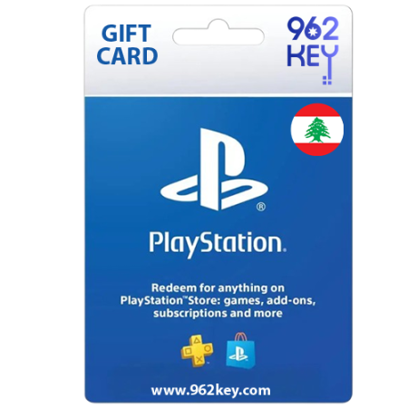 بطاقات هدايا بلاي ستيشن لبناني (LB) PlayStation Gift Cards